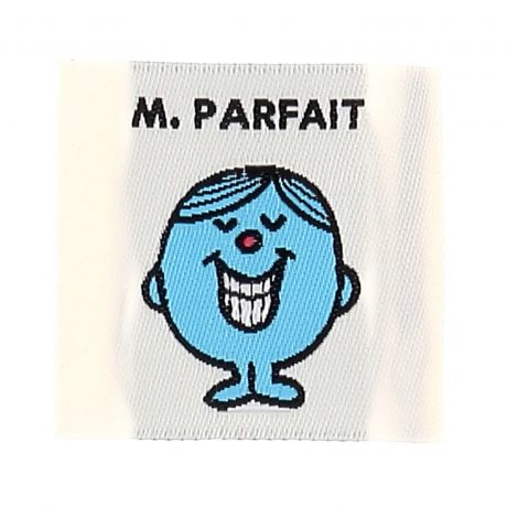 �tiquette � coudre Monsieur parfait