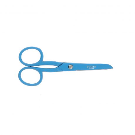 Ciseaux lingre poxy 11cm- bleu blister
