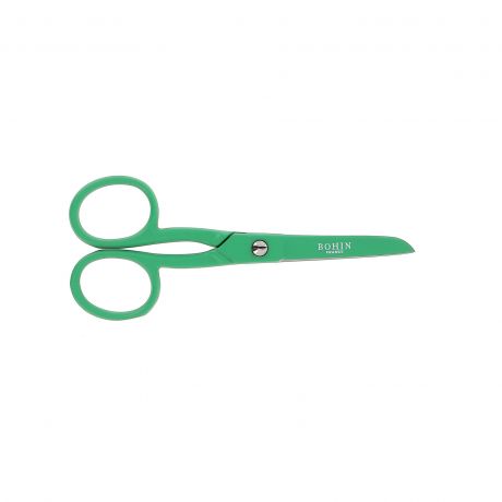Ciseaux lingre poxy 11cm- vert blister