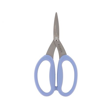 Ciseaux patchwork microdentés-17.5cm-bleu