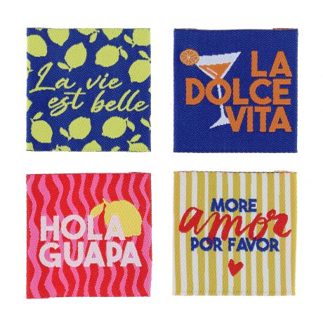 �tiquette � coudre 