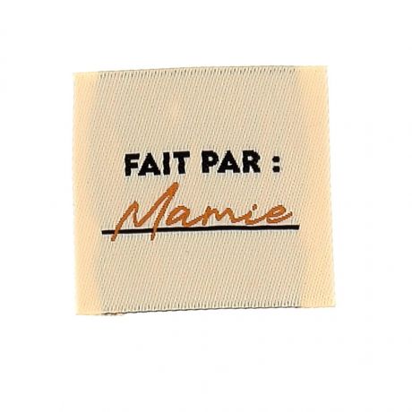 �tiquette � coudre 