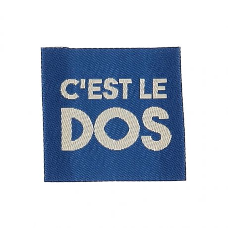 �tiquette � coudre 