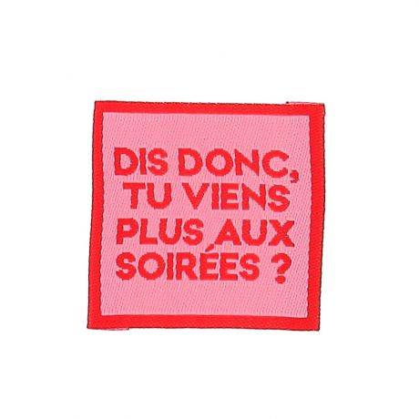 Etiquettes à coudre 