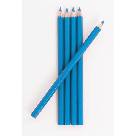 Crayon craie gm pointe large bleu