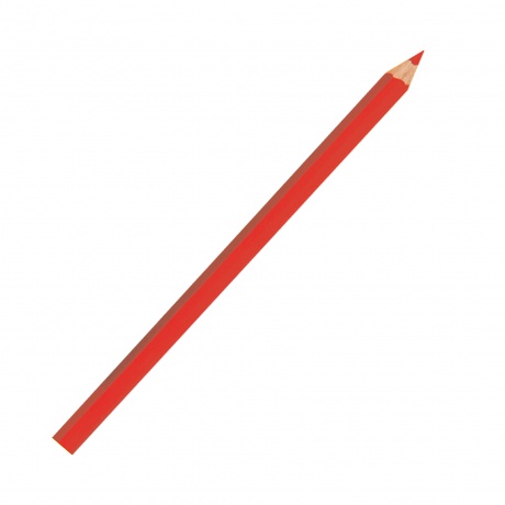 Crayon craie rouge