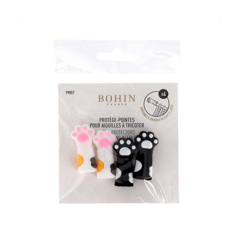 Protège pointes pattes de chat x 4