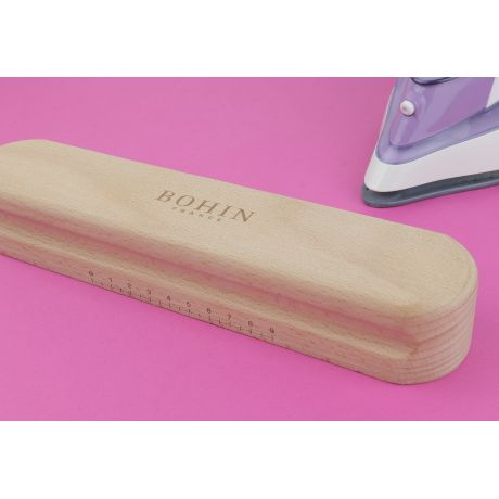 Clapper de tailleur bois pour repassage gradu� 23,5x5x4cm