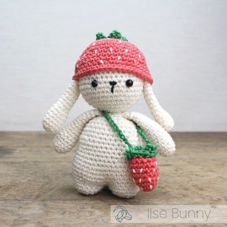 Kit crochet Hardicraft - ilse le lapin fraise