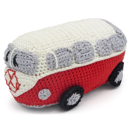 Kit crochet Hardicraft - van rtro rouge