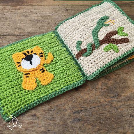 Kit crochet Hardicraft - livre jungle