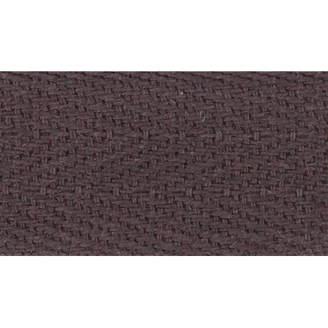 Sergé n°6 14,5mm marron foncé