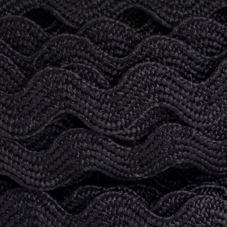 Serpentine croquet polyester 4 mm noir