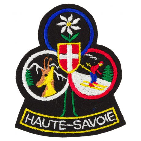 Insigne Ski Savoie – Badge Pin's Sports D'hiver, Club Français, Vintage Porté